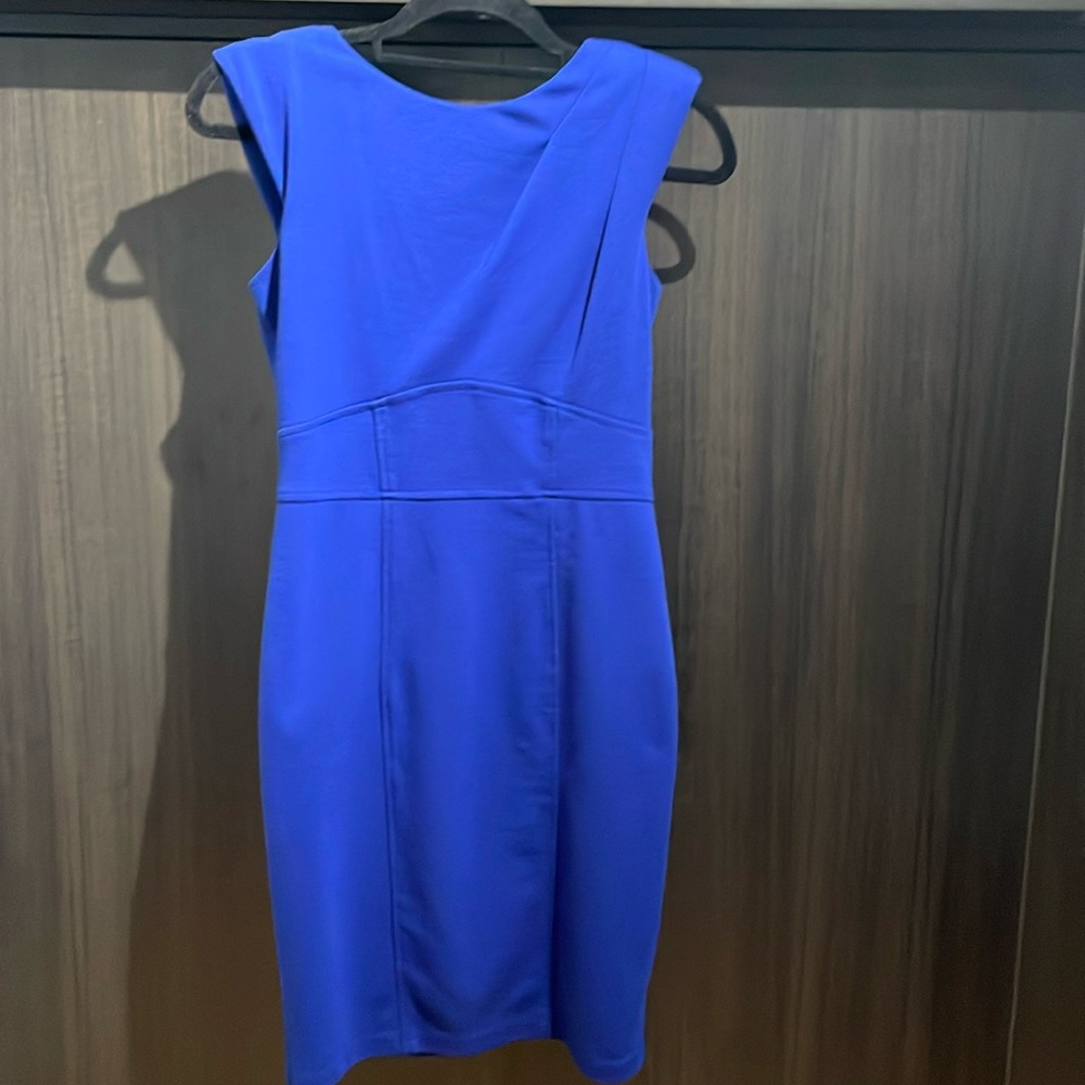 Classic Blue knee length sheet dress